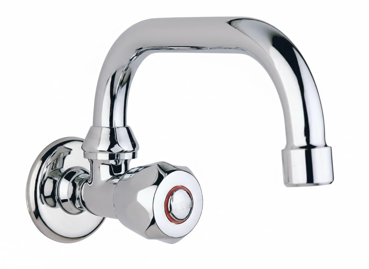0407 Klasik Serisi Duvardan Tekli Lavabo Bataryası