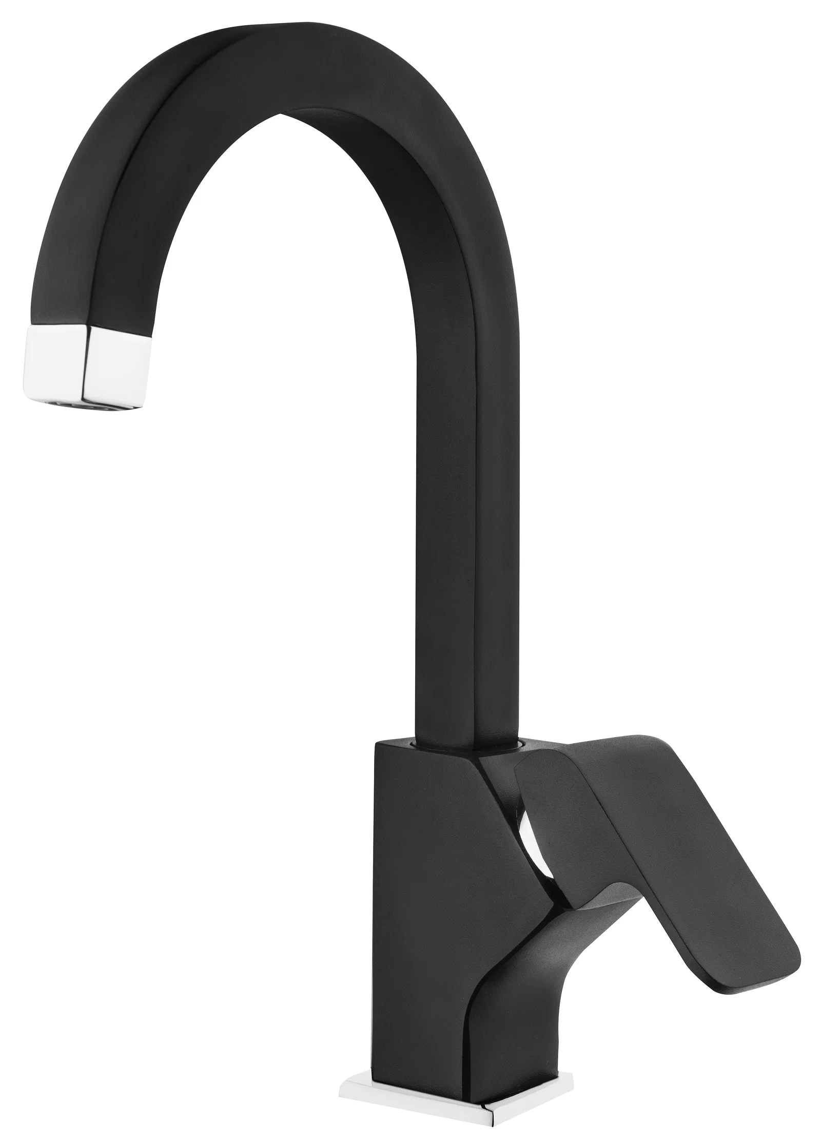Kuğu Lavabo Bataryası Siyah Kod 0253S - 1