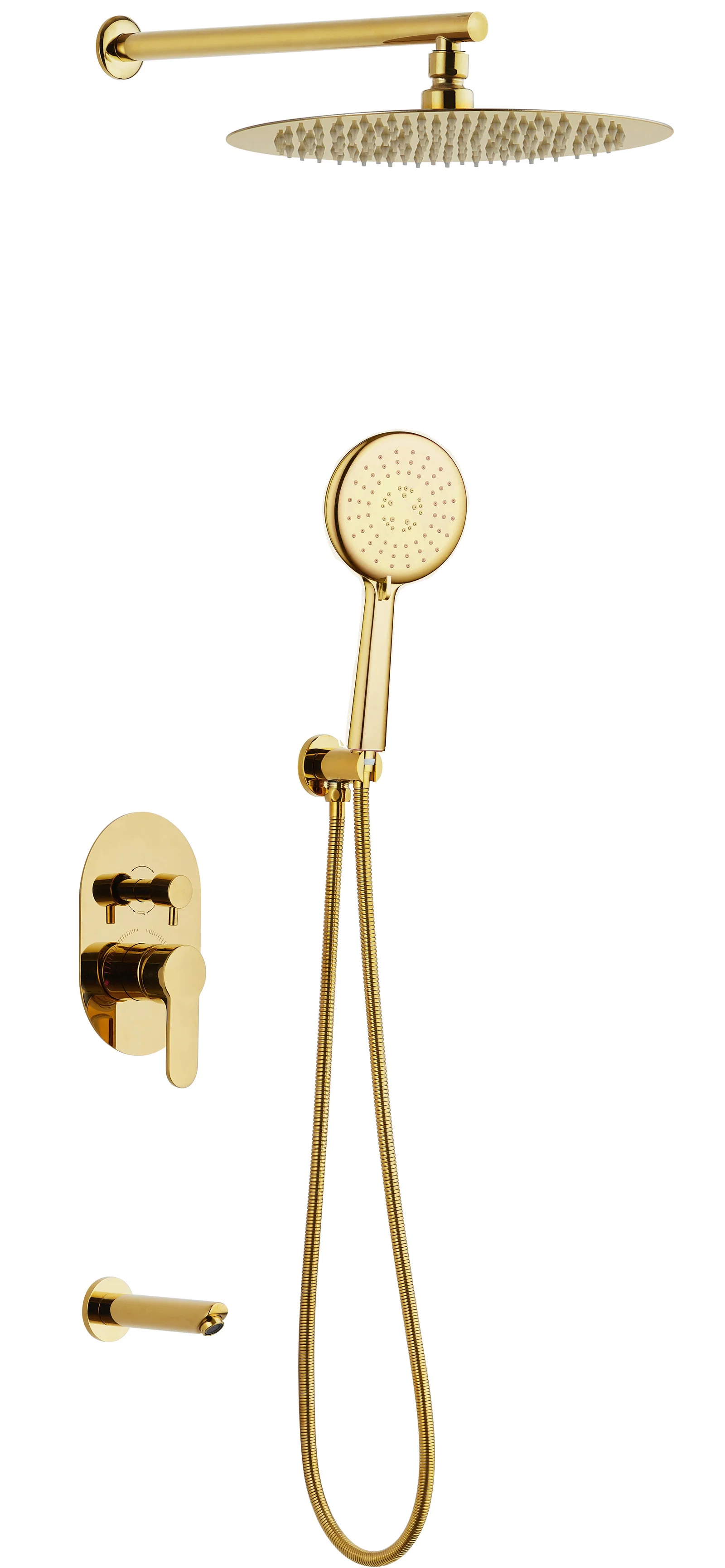 Soft Ankastre Banyo Set GOLD Kod 0866G - 1