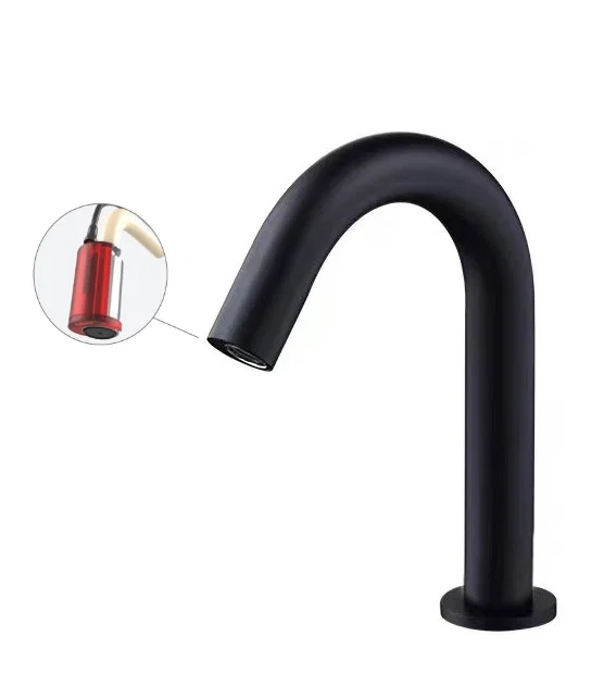 Fotoselli Lavabo Bataryası Tek Soğuk 19,2cm Siyah Kod 0955S - 1