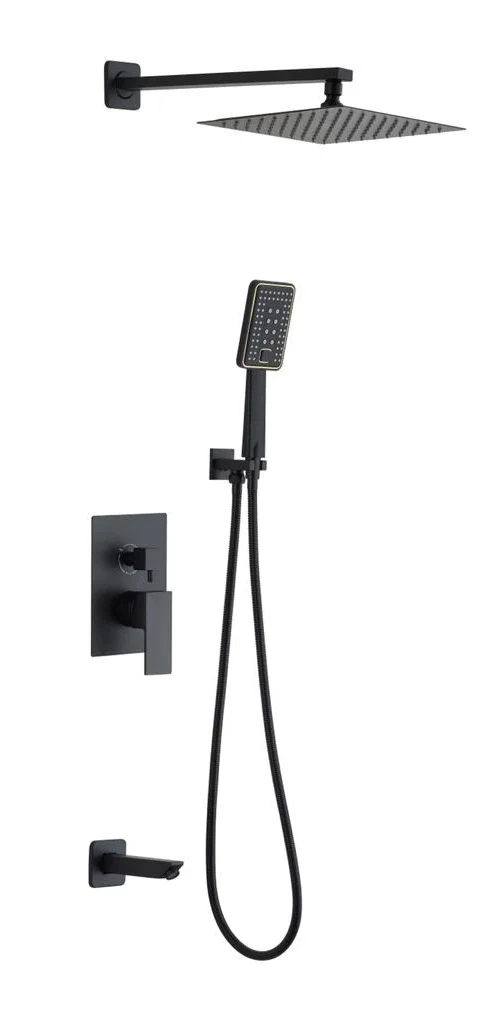 Venüs Ankastre Banyo Set SİYAH Kod 0827S - 1