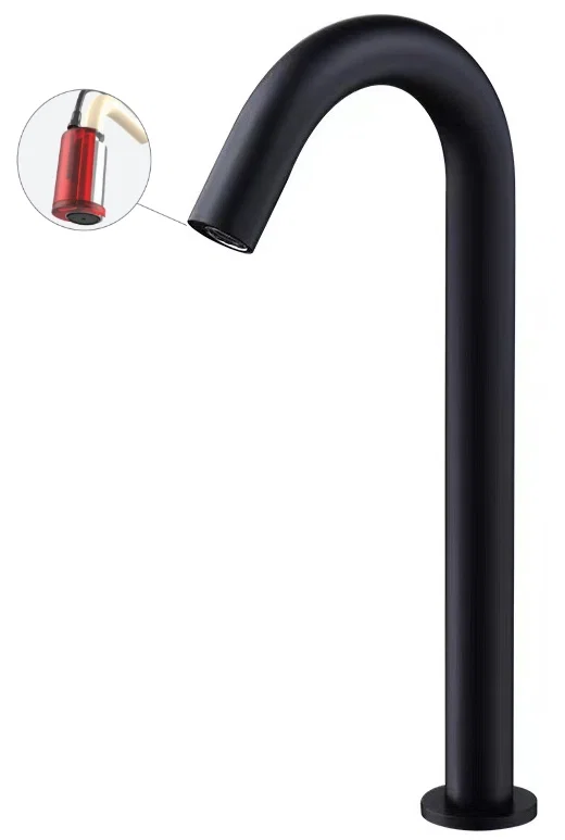 Fotoselli Lavabo Bataryası Tek Soğuk 34,5cm Siyah Kod 0953S
